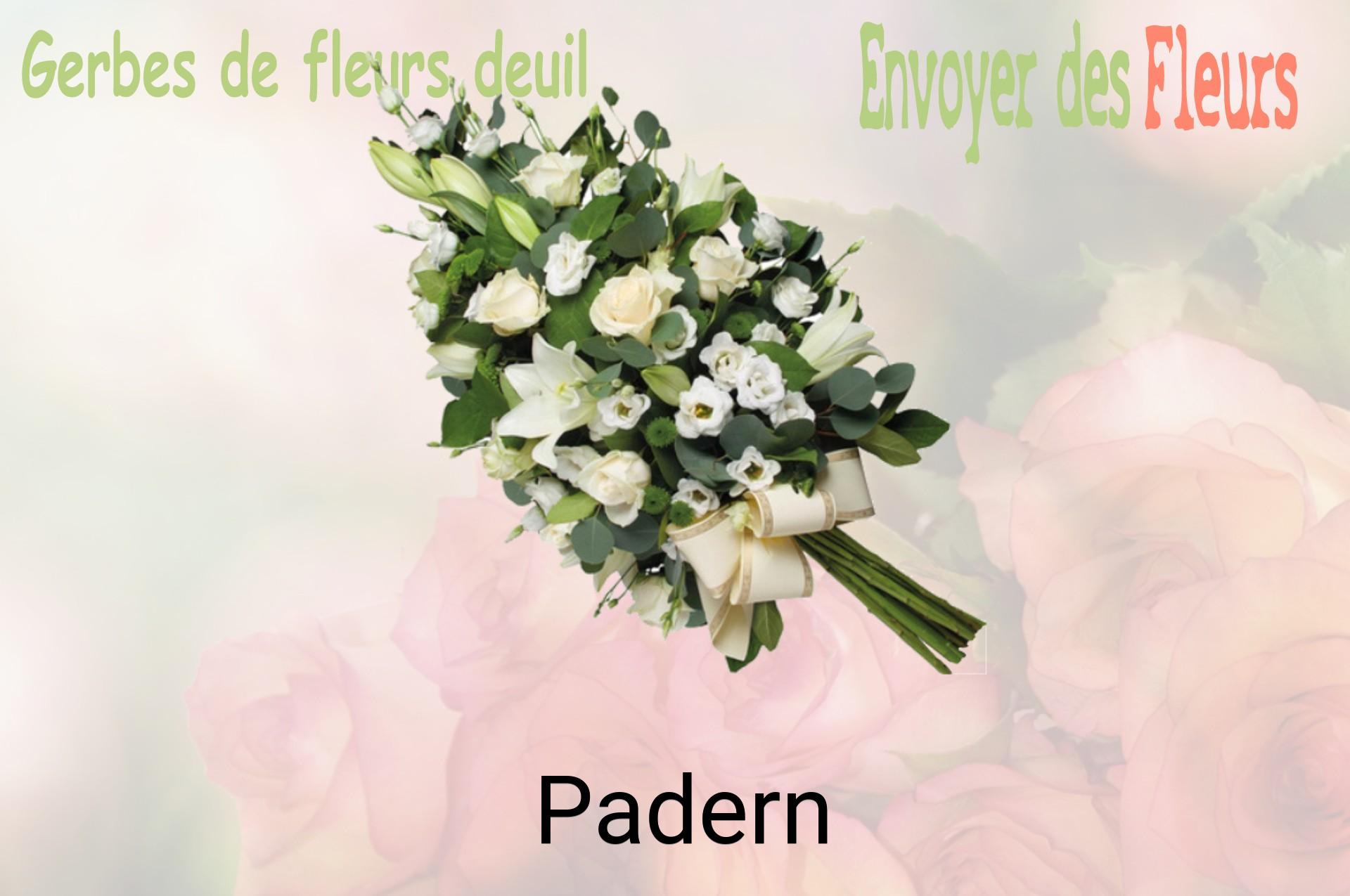 Gerbe de fleurs de deuil livrée à Padern